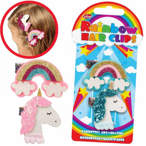 Accesorii, Ochelari, Ceasuri, ETUI, Portofel, Gentute - Agrafe de par - Unicorn