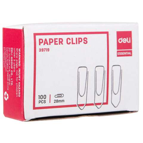Articole pentru birou - Agrafe metal 28mm 100 buc/cut deli