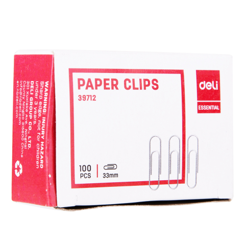 Agrafe metal 33mm 100 buc/cut deli [1]
