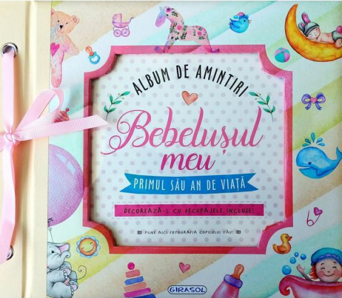 Album de amintiri: Bebelusul meu (roz) [1]