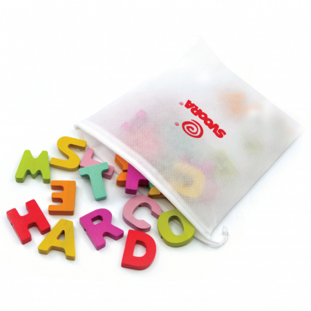 Alfabet - joc educativ din lemn, cu 50 de cartonase [3]