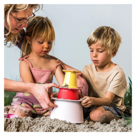Alto rosu, set forme pentru nisip, Quut Toys, 2-8 ani [4]