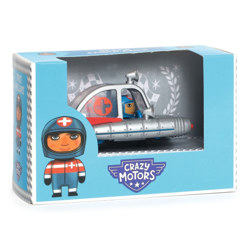 Ambulanta spatiala, Colectia Crazy Motors, Djeco Baiat, varsta 3 - 6 ani, 6 - 9 ani [2]