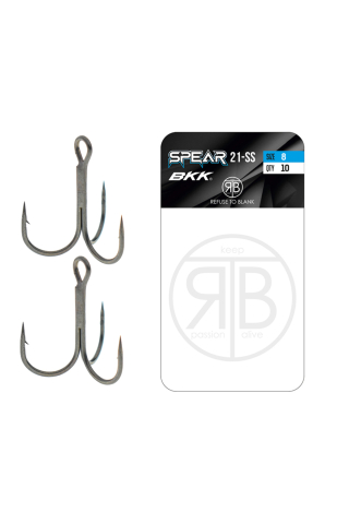 Vârtej - Ancore RTB Spear 21-SS BKK Trebles #1 - 5pcs