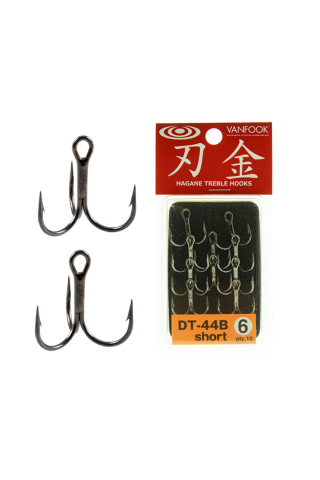 Pescuit si vanatoare - Ancore Vanfook DT-44B Crank Minnow Short Shank Treble #4