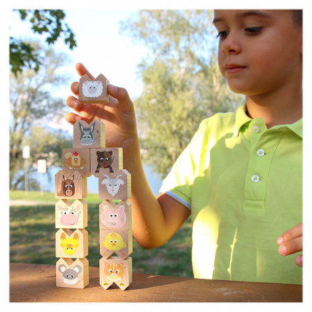 Animale de ferma haioase, joc de echilibru, 2-5 ani [2]