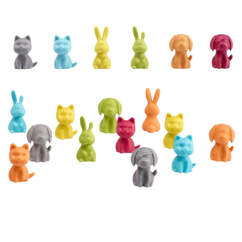 Jucării și Jocuri pentru copii - Animale empatice, set pentru exersarea diversitatii, copii varsta 3-10 ani