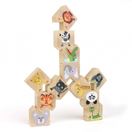 Animale exotice haioase, joc de echilibru, Milaniwood, 2-5 ani [3]