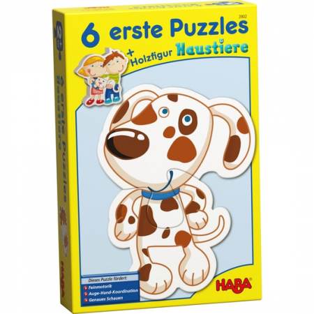 Jucării și Jocuri pentru copii - Puzzle Piese Mari pentru Copii ⭐ Animale Domestice