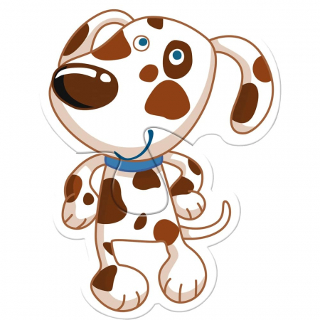 Puzzle Piese Mari pentru Copii ⭐ Animale Domestice [4]