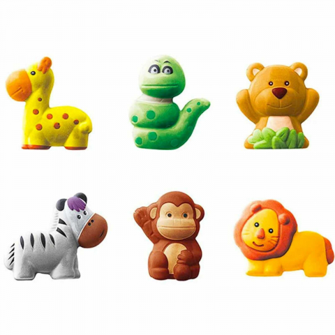 Set creativ, figurine ceramice de pictat, Animale - Micostore.ro [1]