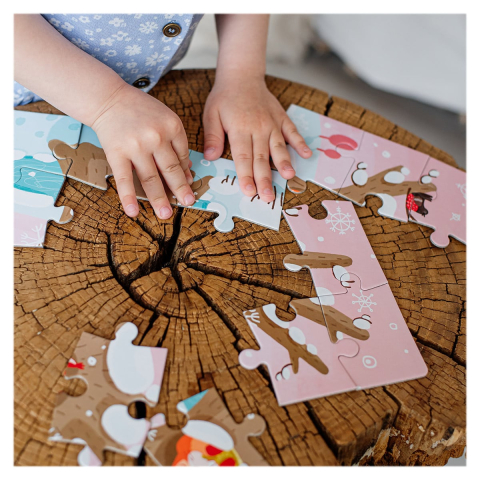 Anotimpurile, puzzle 4 in 1, copii varsta 3-7 ani [2]