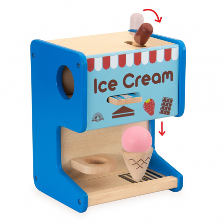 Aparat de inghetata din lemn cu accesorii, Wonderworld, 3-7 ani [4]