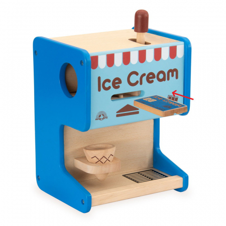Aparat de inghetata din lemn cu accesorii, Wonderworld, 3-7 ani [3]