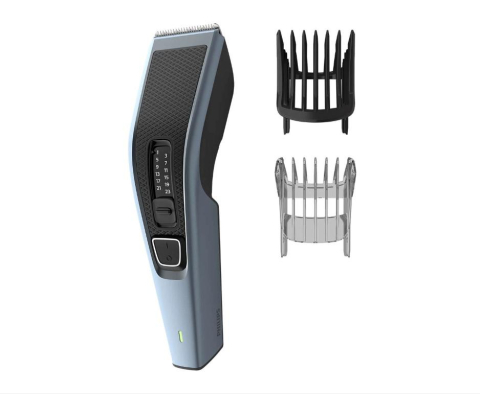 Ingrijire personala & Cosmetice - Aparat de tuns philips seria 3000 hc3530/15, 13 trepte, acumulator, negru-bleu, l x a x i (mm) 70x140x224