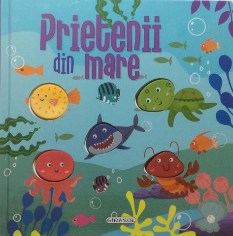 Cărți Educative, Activități - Apasa butoanele - Prietenii din mare