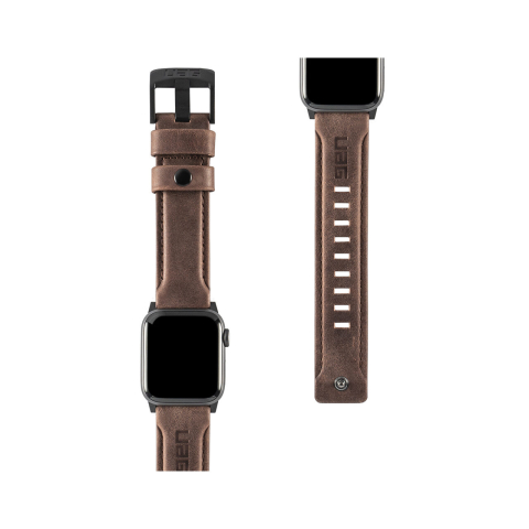 Apple Watch 38mm / 40mm UAG Curea din Piele Brown [5]