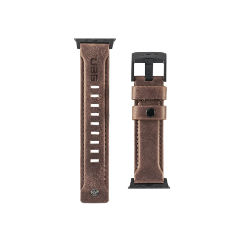 Apple Watch 38mm / 40mm UAG Curea din Piele Brown [6]