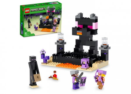 LEGO Minecraft - Arena din End, varsta de la 8 ani la +15 ani