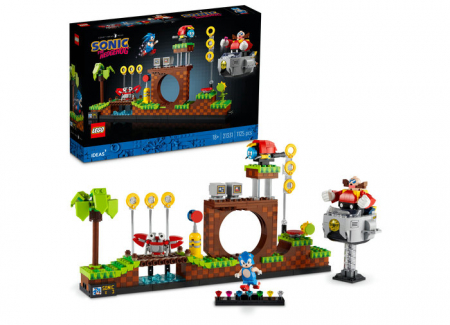 LEGO® - Ariciul Sonic: Zona Green Hills, varsta de la 14 ani la +15 ani