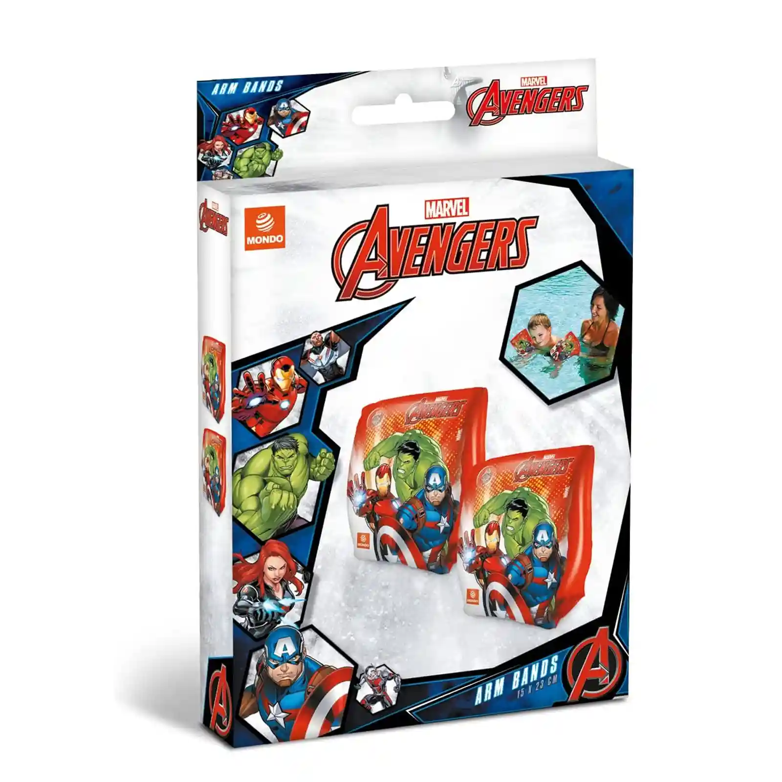 Aripioare de inot pentru copii, Marvel Avengers, 2 buc/set [3]