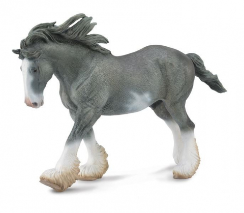 Jucării și Jocuri pentru copii - Armasar Clydesdale Negru