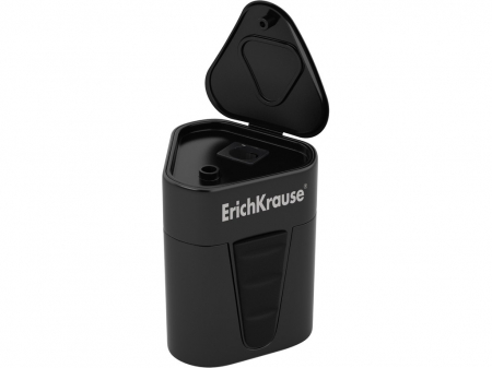 Birotică și Papetărie - Ascutitoare din plastic cu rezervor Erich Krause 3-Touch