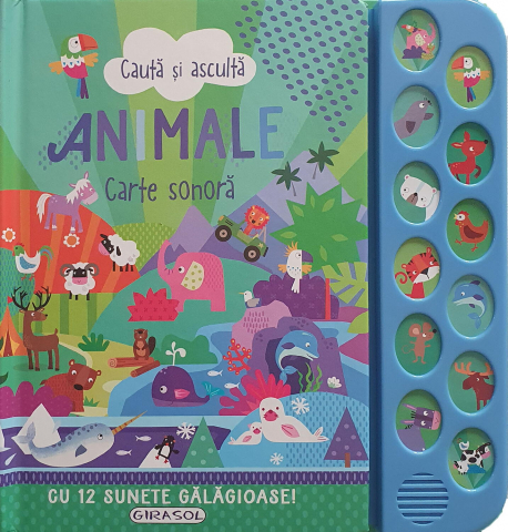 Cărți Educative, Activități - Asculta si invata: Cartea cu sunete de animale