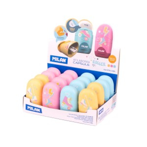 Rechizite Școlare - Ascutitoare cu radiera roller milan 4701116rl