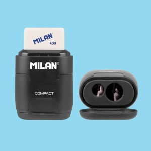 Rechizite Școlare - Ascutitoare cu radiera shadow milan 4703116dw