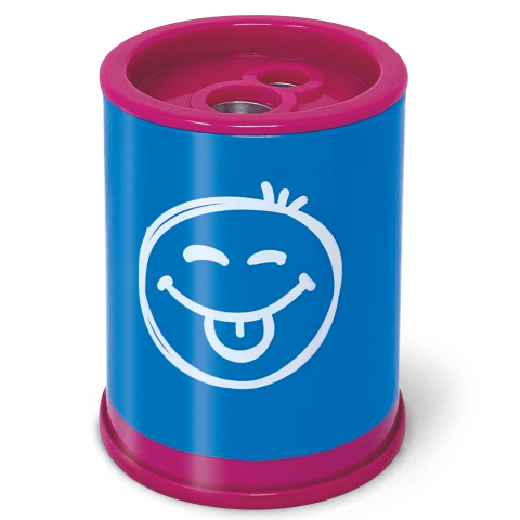 Ascutitoare de creion cu 2 gauri si container Neon, 6 modele (24 buc/display), copii varsta 3 ani+,6 ani+,8 ani+ [1]