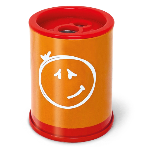 Ascutitoare de creion cu 2 gauri si container Neon, 6 modele (24 buc/display), copii varsta 3 ani+,6 ani+,8 ani+ [2]