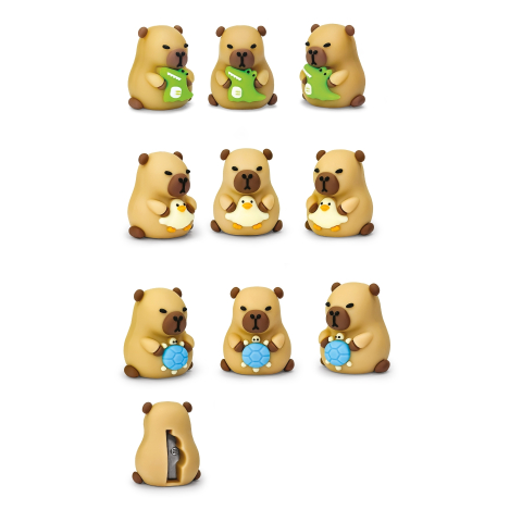 Ascutitoare de creion cu o gaura BeCappy Capibara, , pret/1 buc [1]