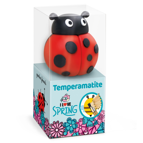 Ascutitoare de creion cu o gaura Garden Friends, plastic moale, 3 modele asortate , pret/1 buc [2]
