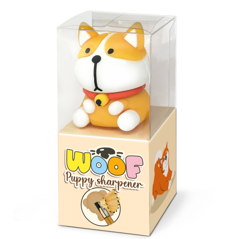 Ascutitoare de creion cu o gaura, Puppy Woof (24 buc/display), copii varsta 3 ani+,6 ani+,8 ani+ [2]