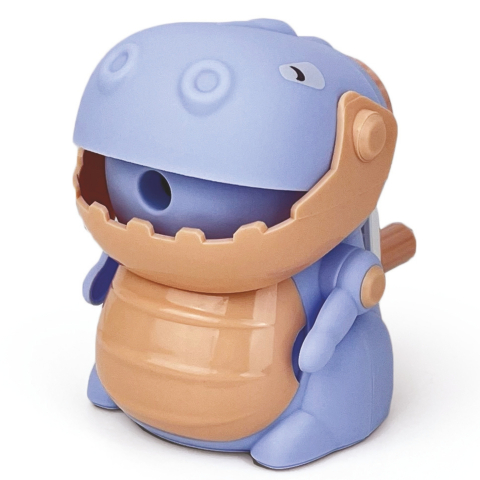 Ascutitoare de creion cu o gaura si manivela, Unicorn si Dragon, 4 modele (8 buc/display), copii varsta 3 ani+,6 ani+,8 ani+ [7]