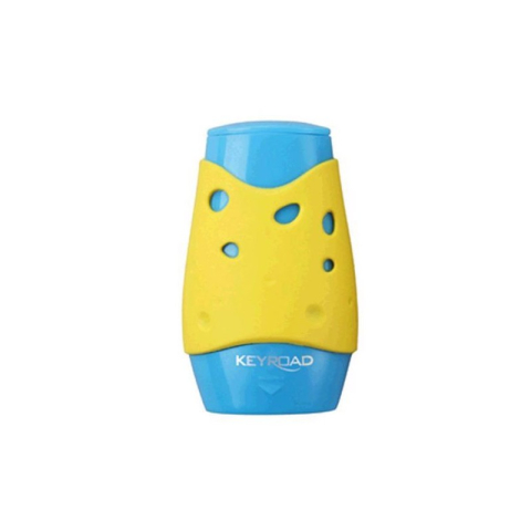 Ascutitoare dubla Keyroad Cheese KR971159, 2 orificii, plastic, cu rezervor, diverse culori [3]
