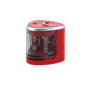 Rechizite Școlare - Ascutitoare electrica dubla baterii daco as603 (din care timbru verde 0,18 ron)