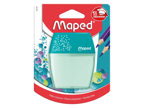 Rechizite Școlare - Ascuțitoare Maped Shaker dublă cu rezervor blister