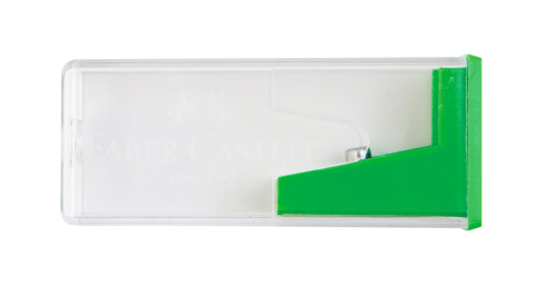 Rechizite Școlare - Ascutitoare plastic cu container culori standard faber-castell