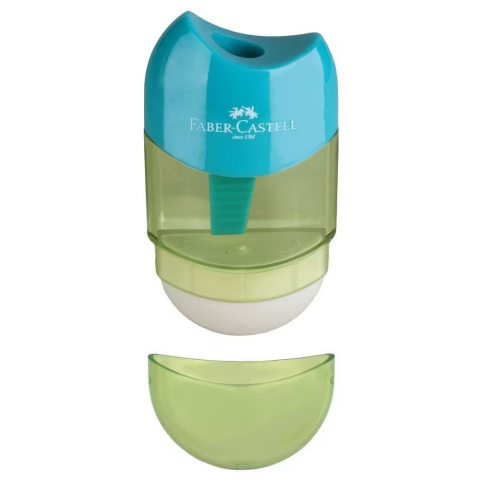 Ascutitoare plastic cu radiera trend 2019 faber-castell [2]