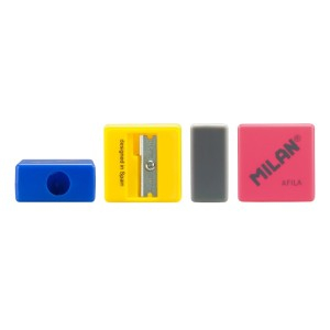 Rechizite Școlare - Ascutitoare plastic simpla  afila milan 32 buc