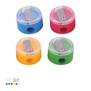 Rechizite Școlare - Ascutitoare plastic simpla container ark 547547 36 buc