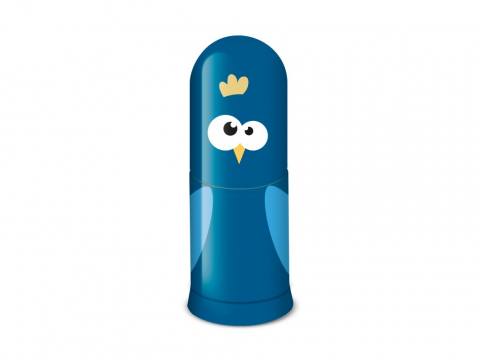 Rechizite Școlare - Ascuțitoare plastic simplă cu container și radieră animale Faber-Castell