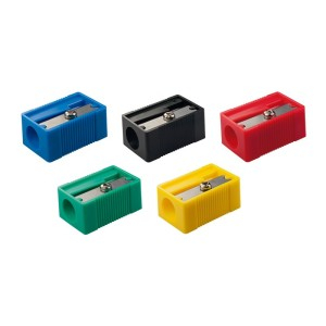 Rechizite Școlare - Ascutitoare plastic simpla milan 60 buc