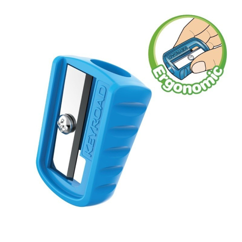 Creioane si Ascutitori - Ascutitoare simpla Keyroad KR971748, 1 orificiu, plastic, diverse culori