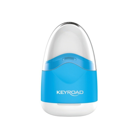 Ascutitoare simpla Keyroad Navy KR971077, 1 orificiu, plastic, cu radiera, diverse culori [2]
