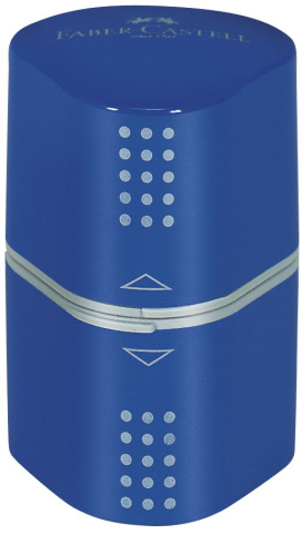 Ascutitoare tripla grip 2001 rosie/albastra faber-castell [2]