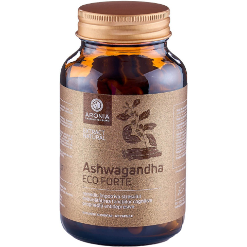 Suplimente alimentare - Ashwagandha ECO Forte 120 Capsule