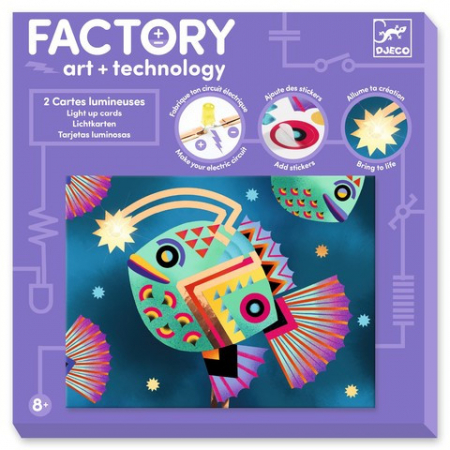 Jucării STEM, Știință şi Experimente - Atelier Arta, Stiinta si Tehnologie -Abisal, Djeco